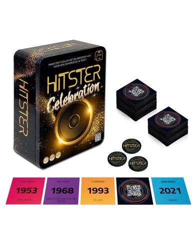 Hitster Celebration – Feestelijk Muziekspel vol Partyhits - Afbeelding 2