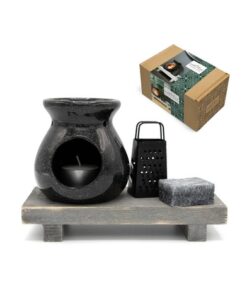 Giftset Amber incl brander en rasp