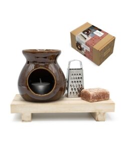 Giftset Amber incl brander en rasp
