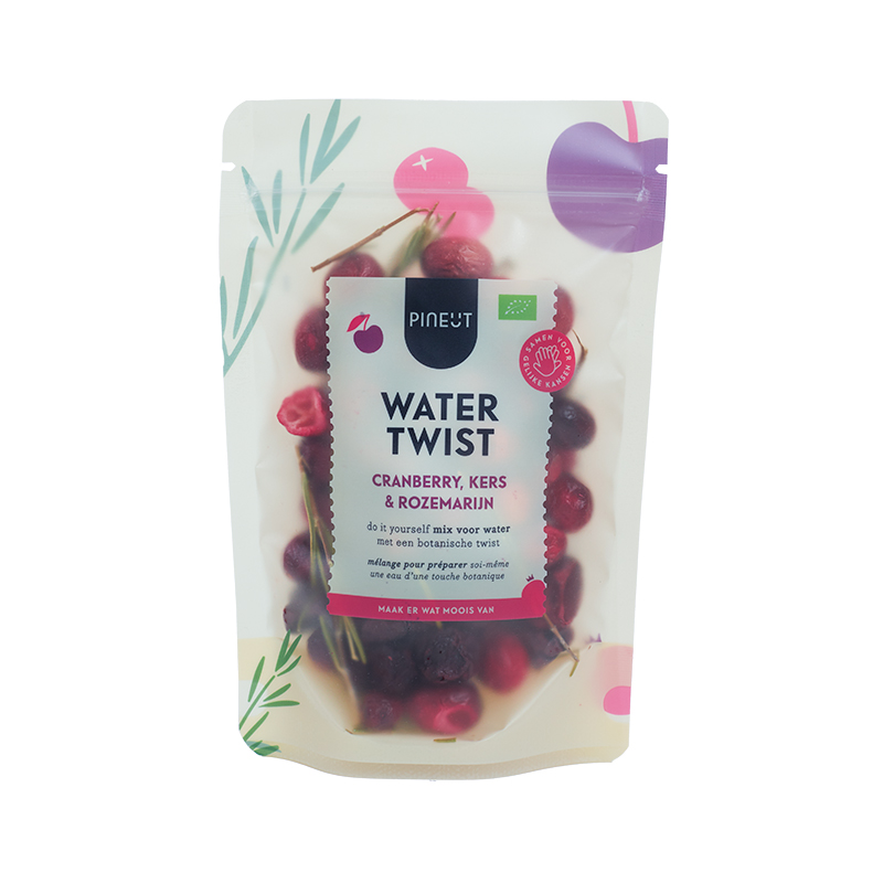 Pineut Watertwist | Pouchbag | Cranberry Cherry Rosemary