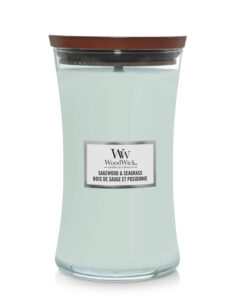 Woodwick- Sagewood & seagrass