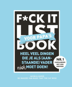 Fuck it list book voor papa