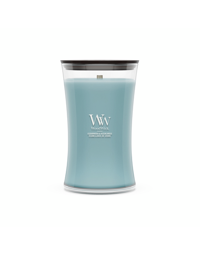 Woodwick Cedarwood & Ocean Moss