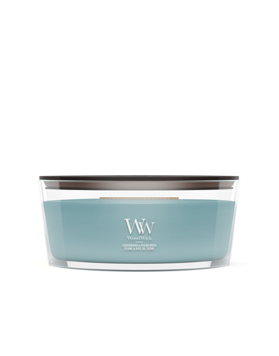 Woodwick Cedarwood & Ocean Moss - Afbeelding 4