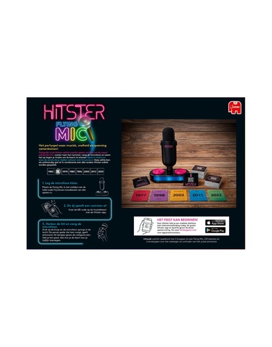 Hitster Flying Mic muzikaal partyspel van Jumbo