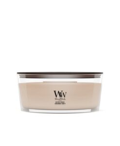 WoodWick Crystal Ginger geurkaars ellipse