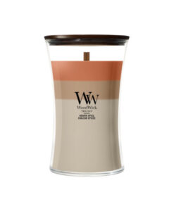 WoodWick Trilogy Hearth Spice geurkaars