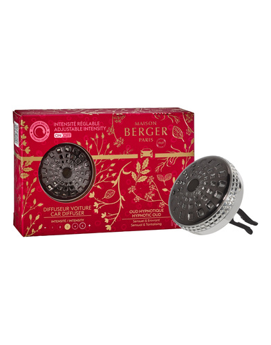 Maison Berger Celebration autodiffuser met Hypnotic Oud navulling