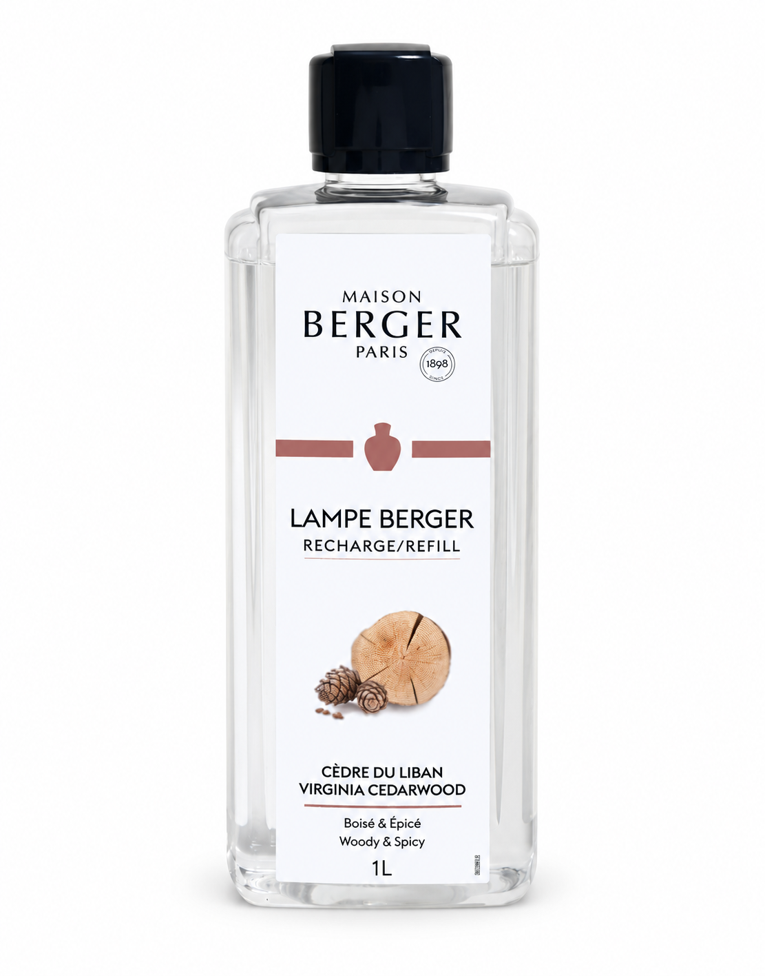 Maison Berger geurbrander navulling Virginia Cedarwood 1L